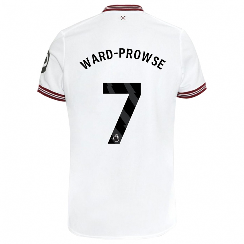 Barn James Ward-Prowse #7 Vit Bortatröja Matchtröjor 2023/24 Tröjor T-Tröja